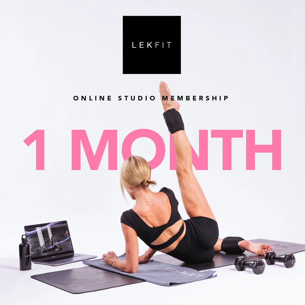 LEKFIT online studio 1 month membership